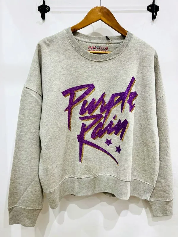Sweat PURPLE RAIN femme