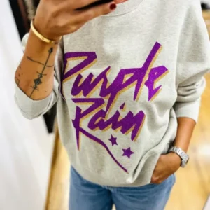 Sweat PURPLE RAIN femme