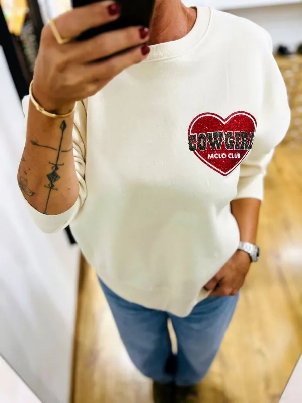 Sweat COWGIRL femme