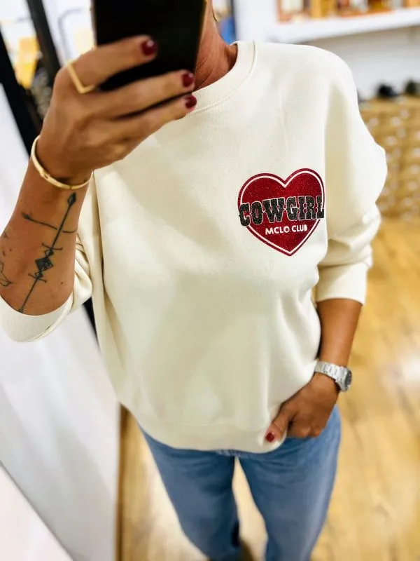 Sweat COWGIRL femme